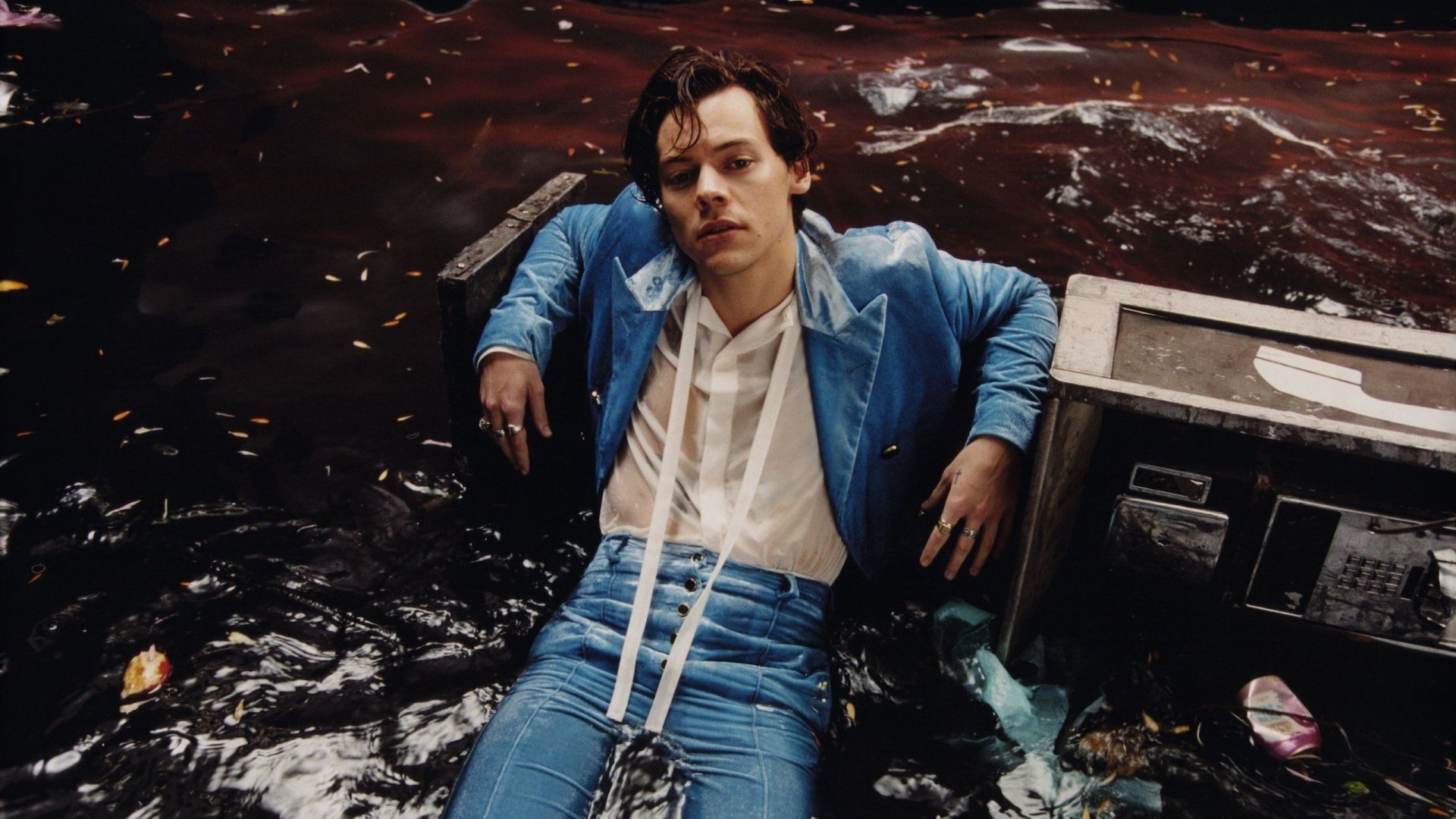 HARRY STYLES ES GOLPEADO POR UN DULCE AL FINALIZAR EL SHOW