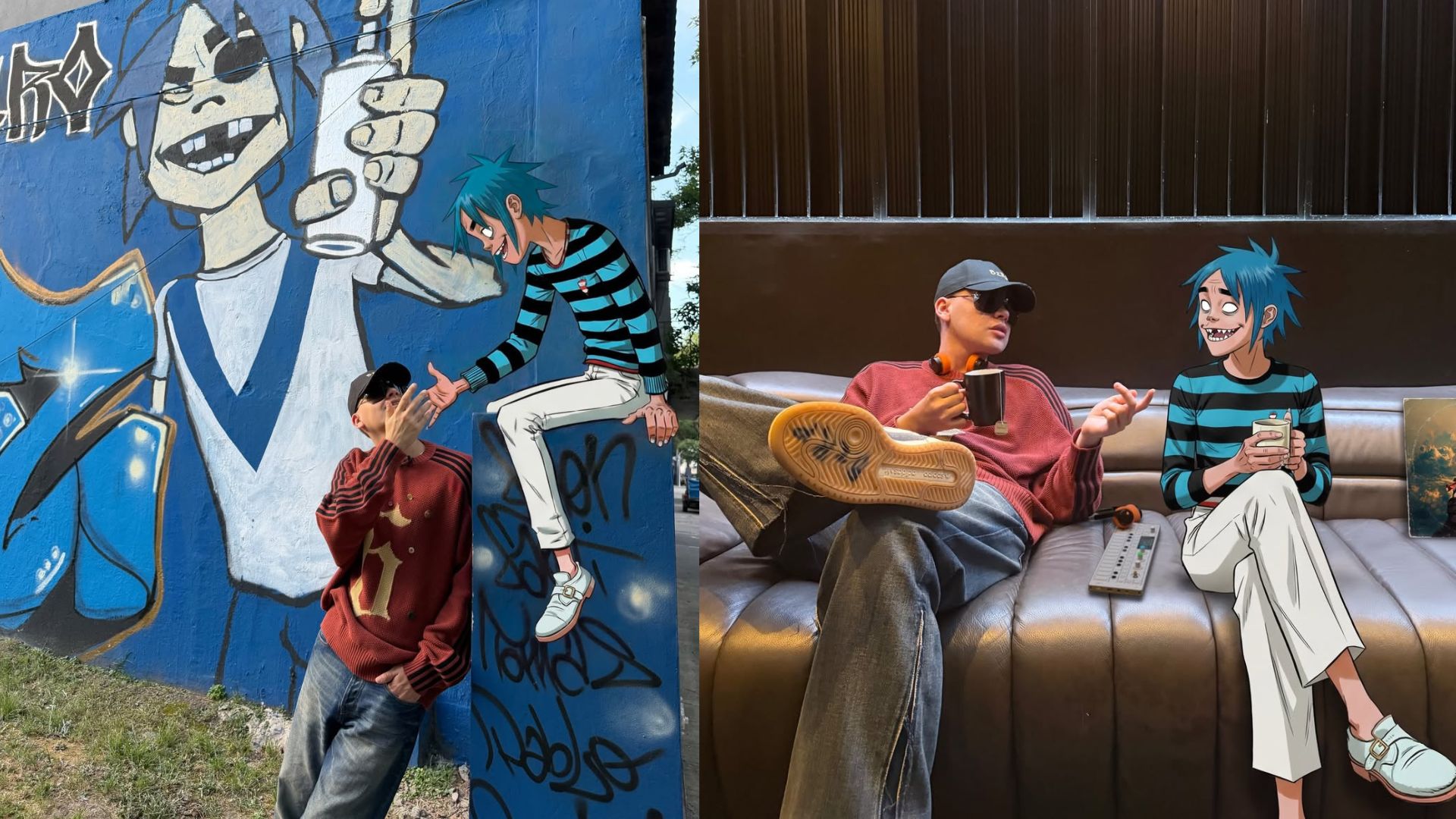 Así suena lo nuevo de Gorillaz junto a Bizarrap!