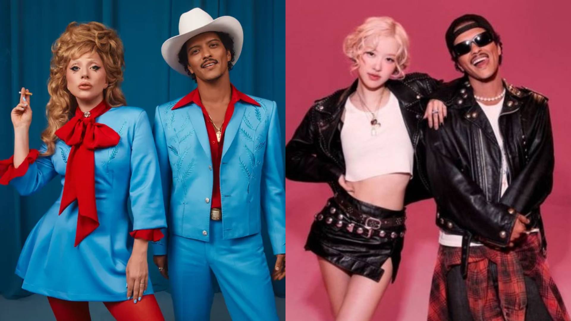 Lady Gaga y Bruno Mars conquistan YouTube y Billboard con su poderoso dueto ‘Die With A Smile’