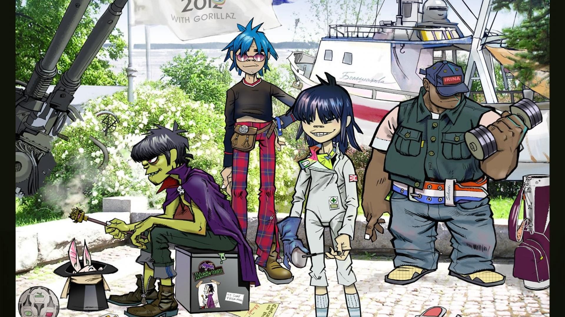 GORILLAZ ALISTA NUEVO LIBRO DE ARTE