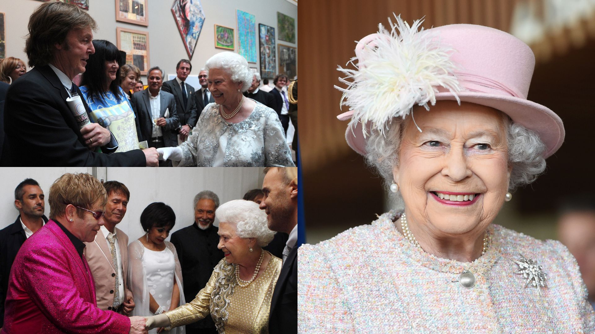 ARTISTAS QUE CANTARON PARA LA REINA ISABEL II